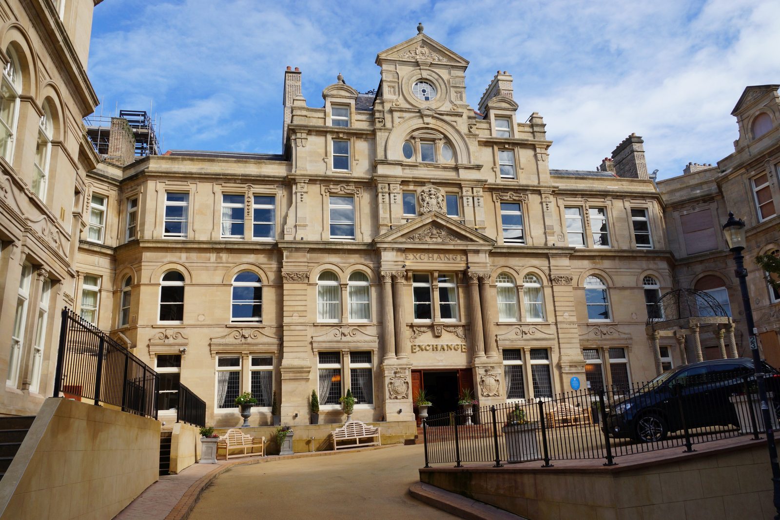 the 1880s Coal Exchange trading hall on Mount Stuart Square, Butetown