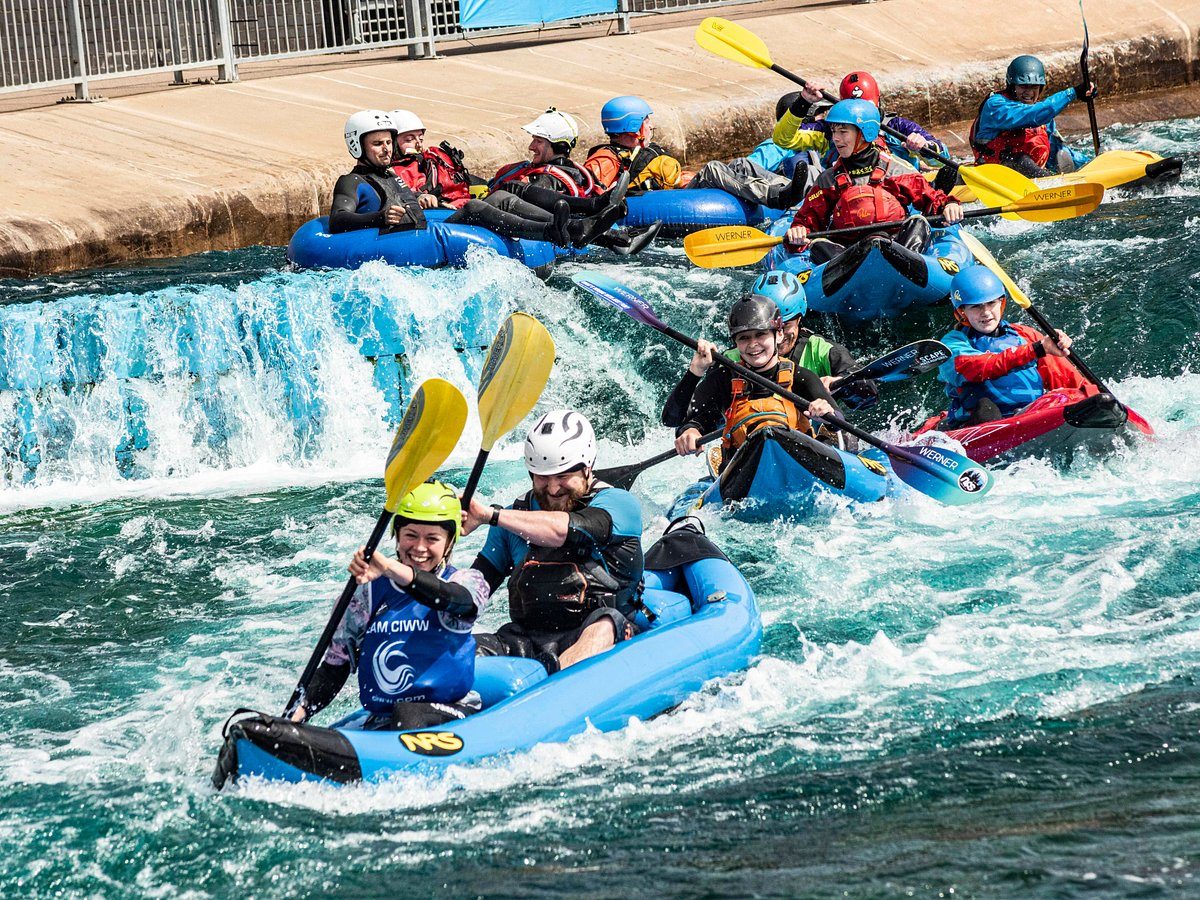 Cardiff International White Water rafting course, Cardiff