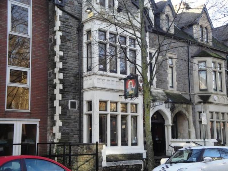 The Pen & Wig pub on Crwys Road, Cathays, Cardiff