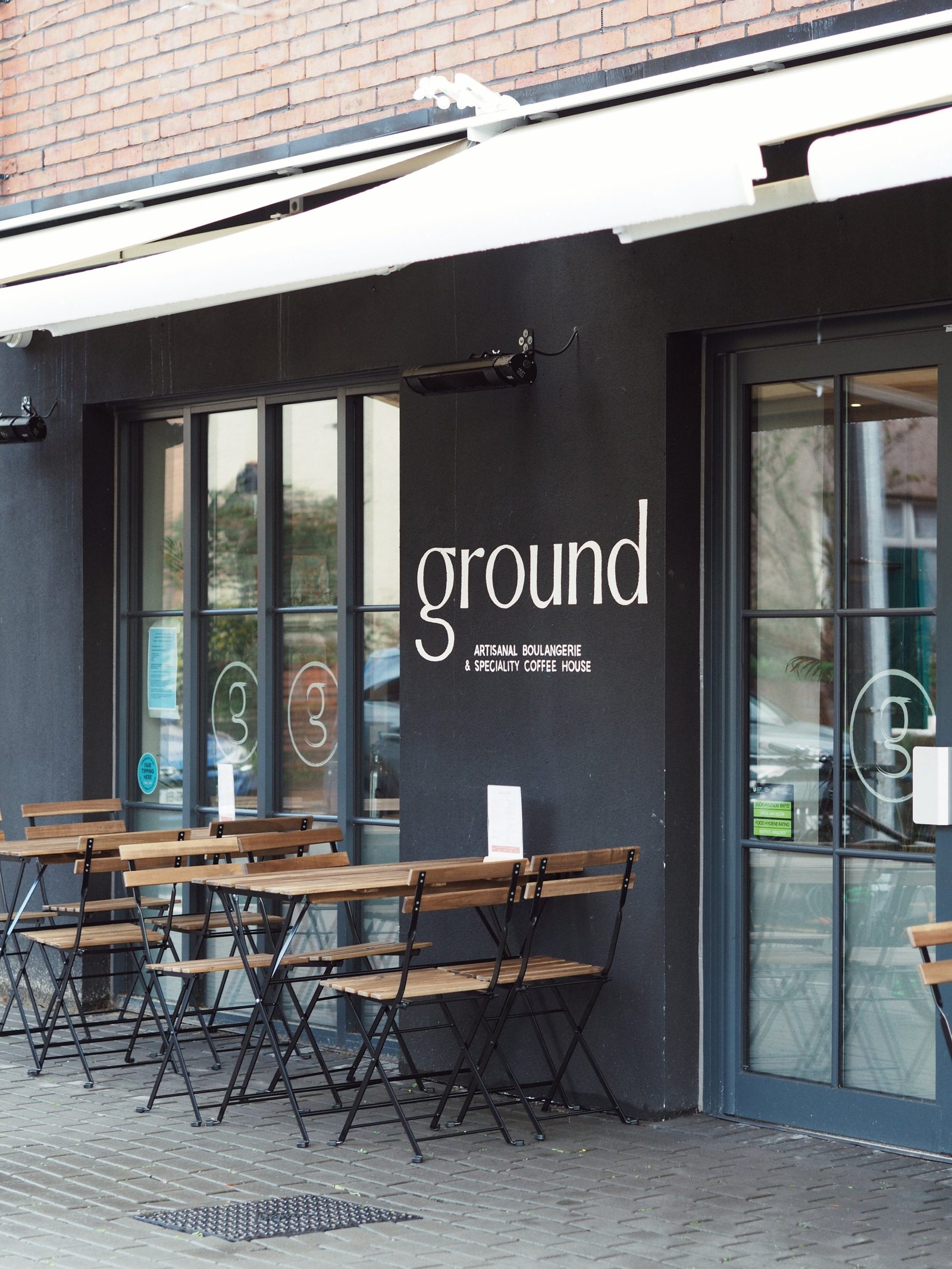 the Saturday morning queue outside Ground Bakery on Pontcanna Street